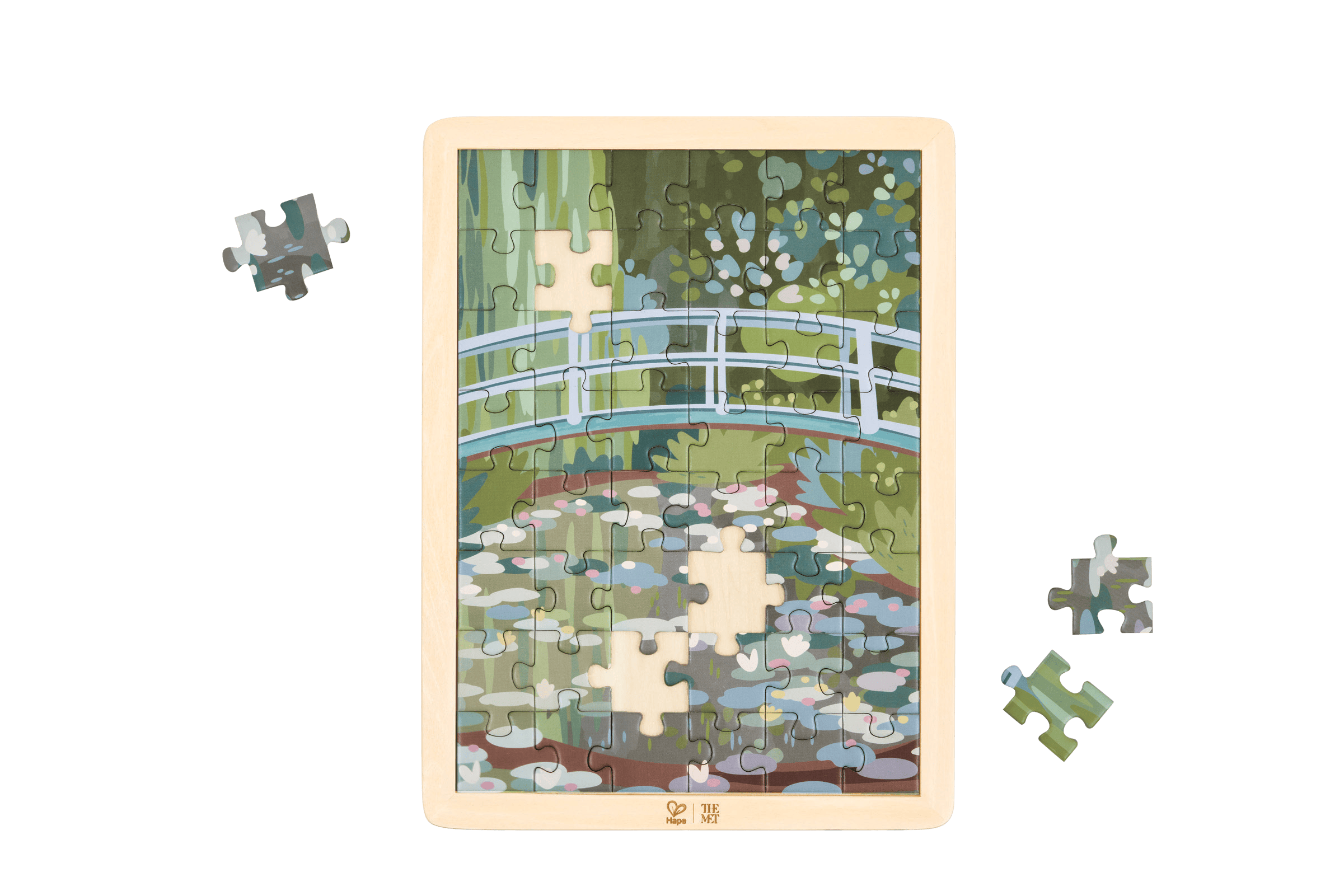 Monet Seerosen Puzzle