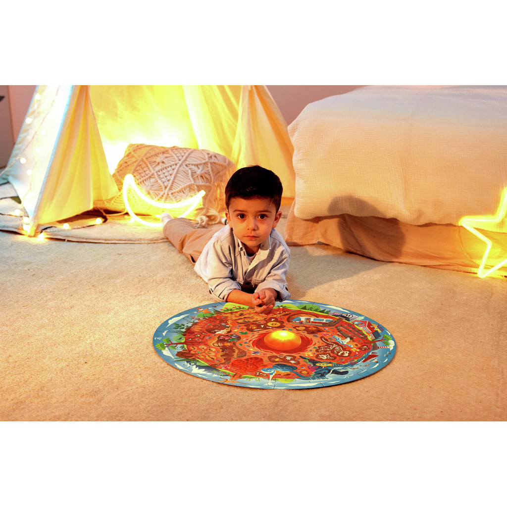 Puzzle „Unter der Erde“