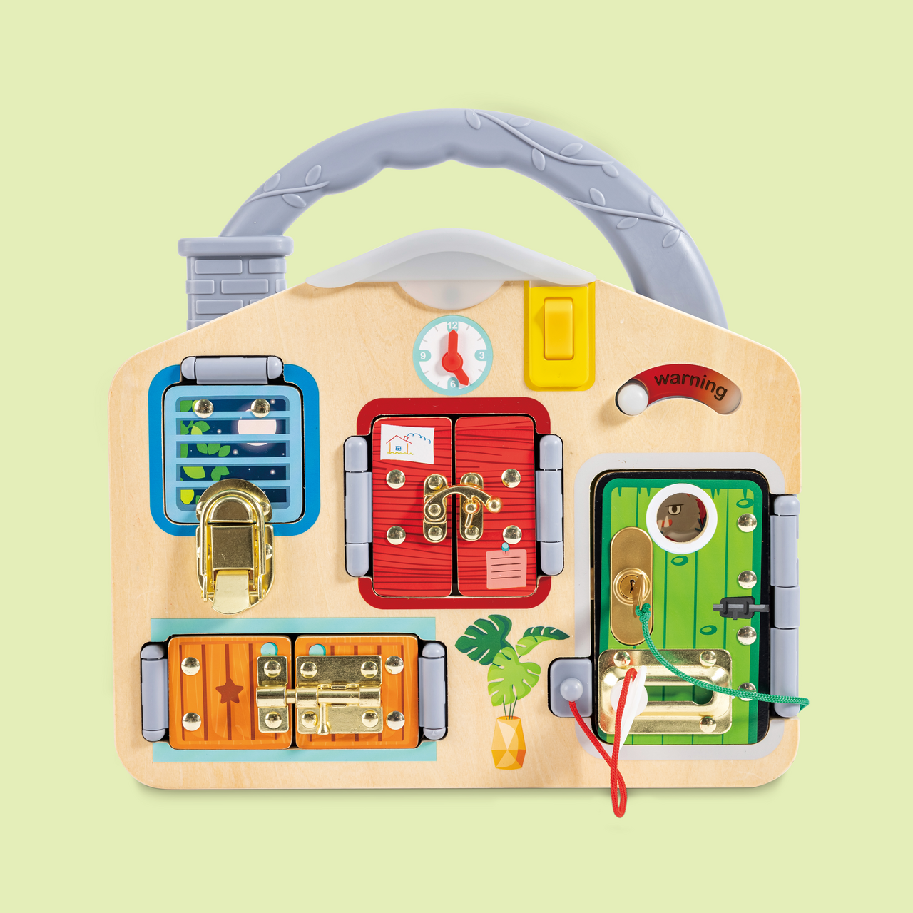 Spiele-Tafel Schloss & Schlüssel