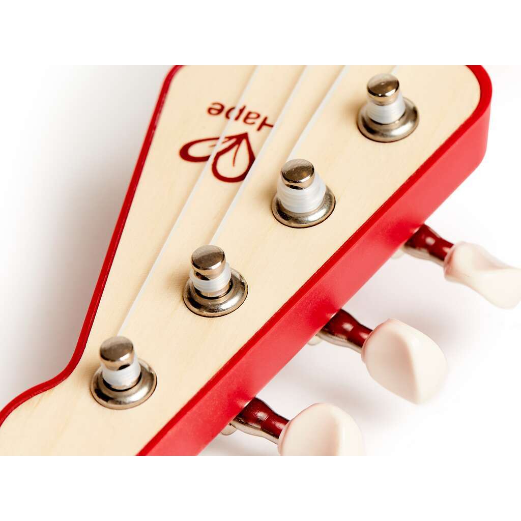 Elektrische Lern-Ukulele, rot