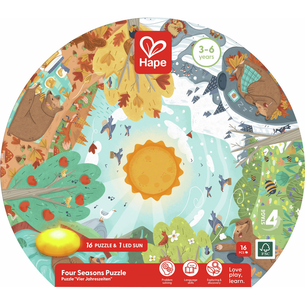 Puzzle „Vier Jahreszeiten“