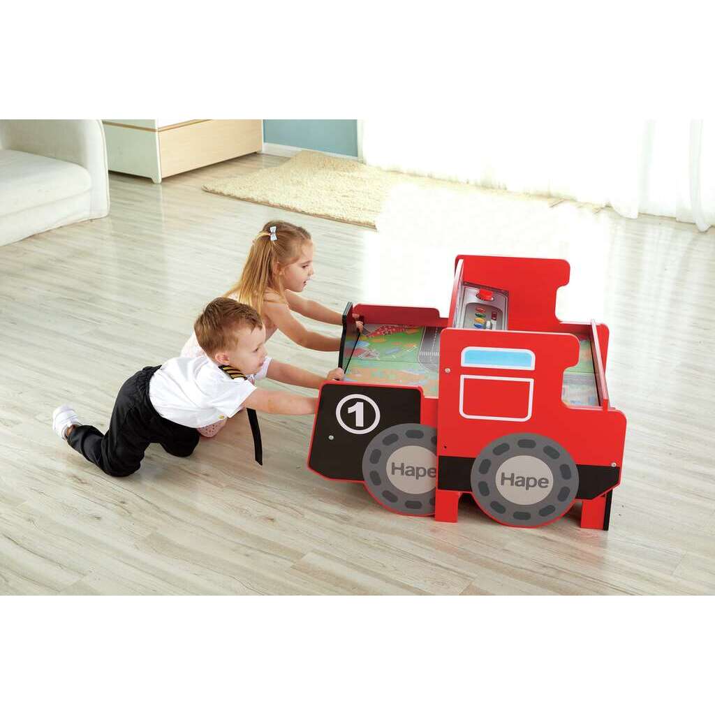 Aufklappbarer Eisenbahntisch