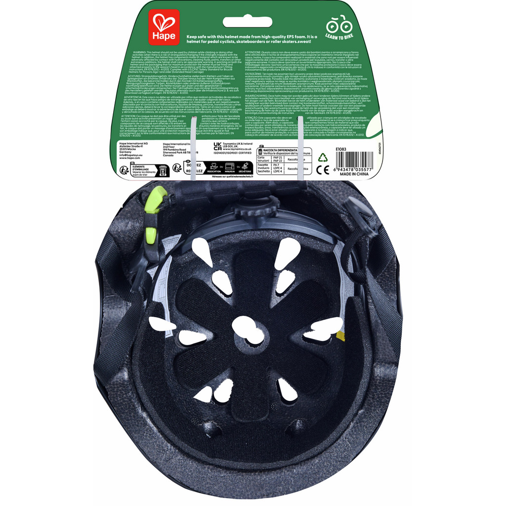 Schutzhelm für Abenteurer, schwarz