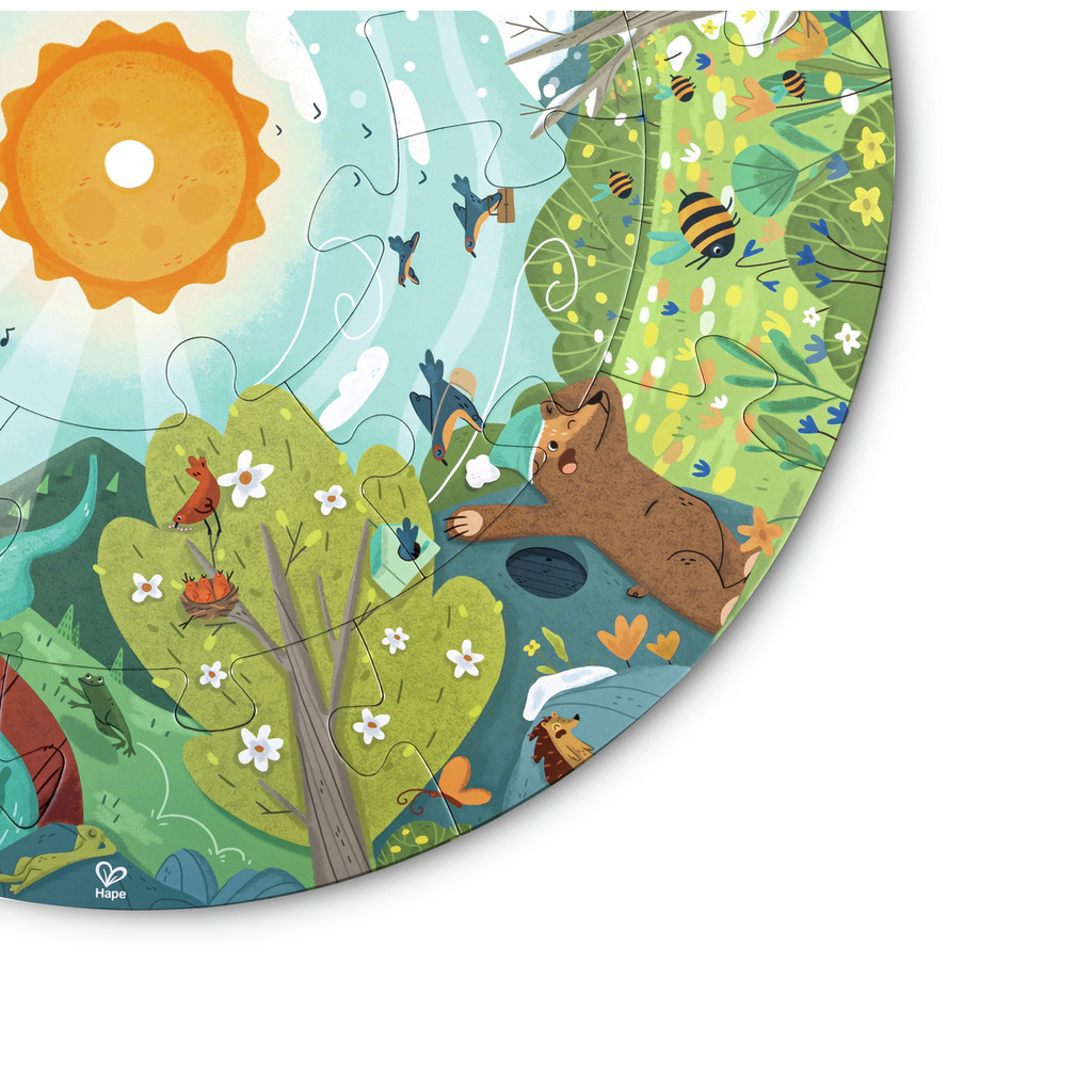 Puzzle „Vier Jahreszeiten“