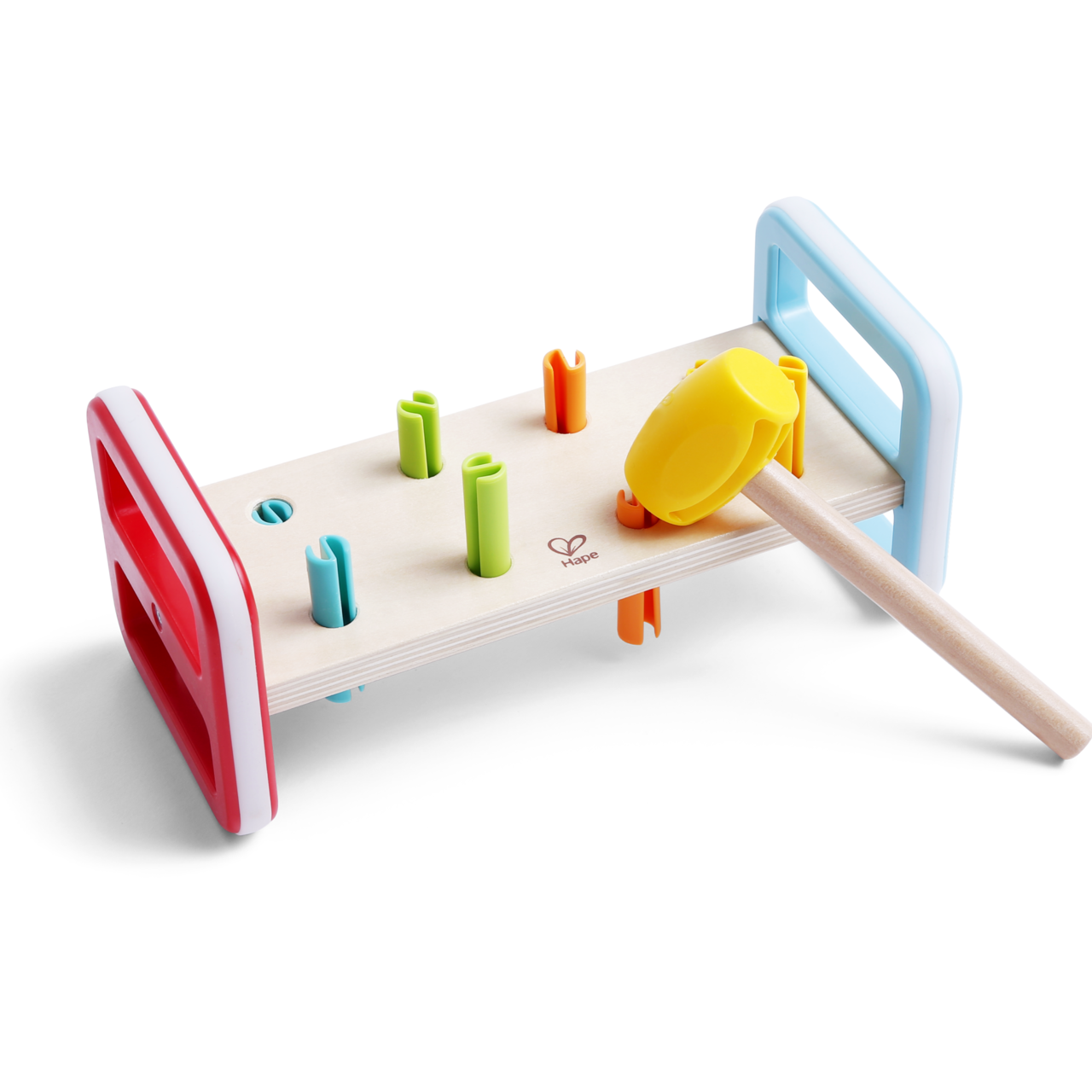 Regenbogen-Klopfbank 