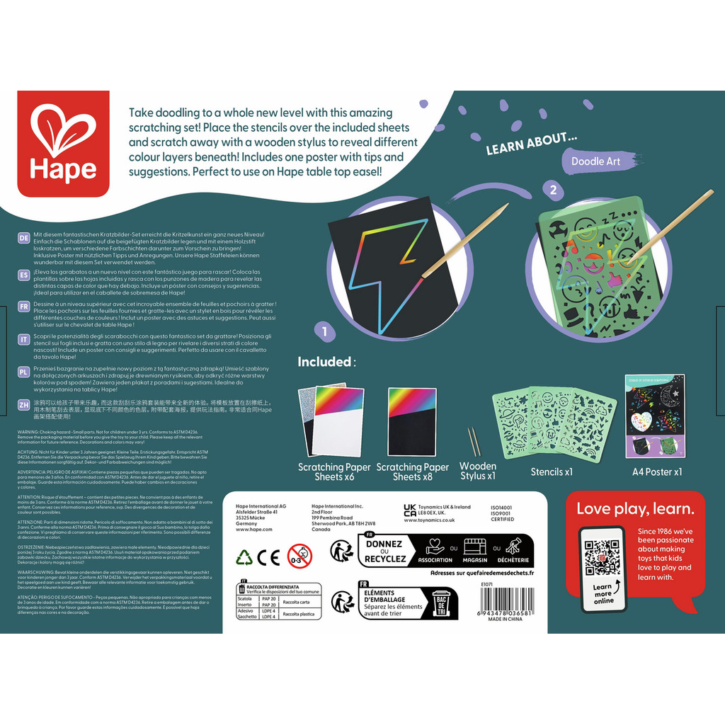 Kreative Kritzelkunst