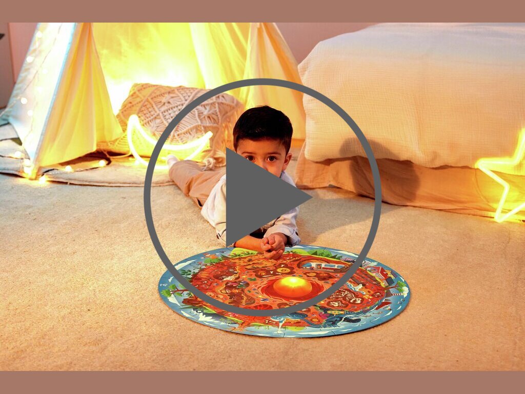 Puzzle „Unter der Erde“