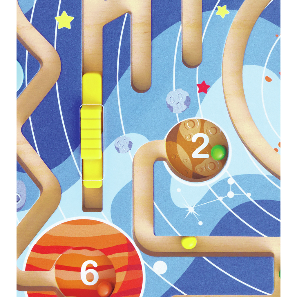 Labyrinth- & Tangram-Tafel „Weltraum”