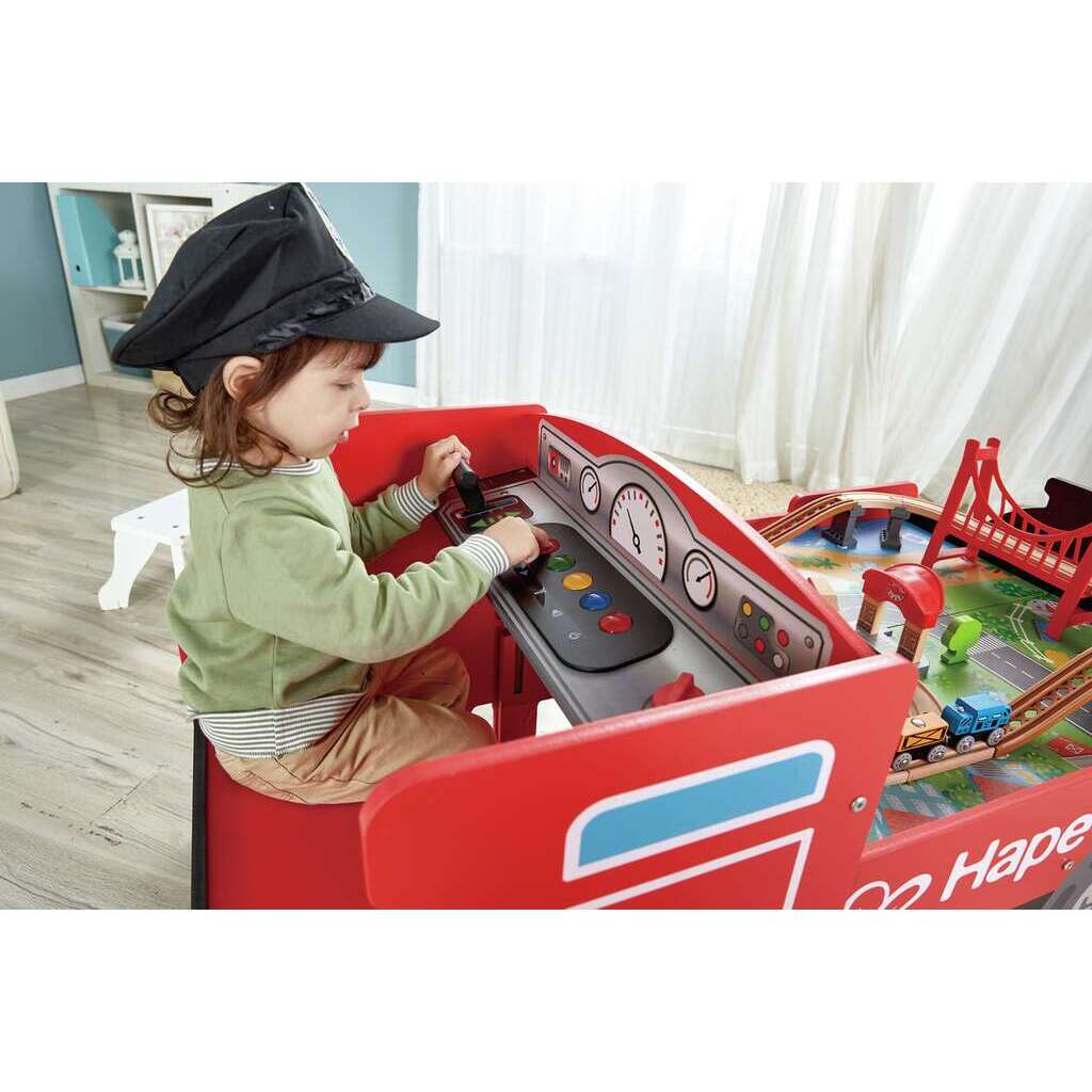 Aufklappbarer Eisenbahntisch