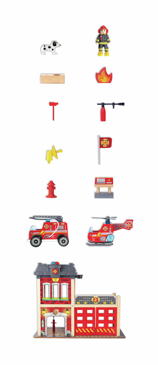 Großstadt-Feuerwache 