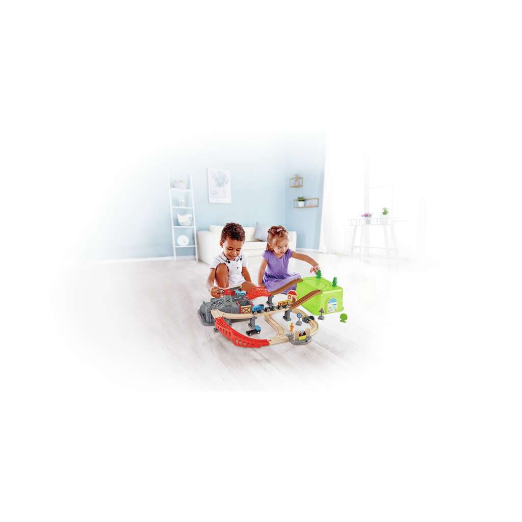 Eisenbahn-Baukasten-Set 