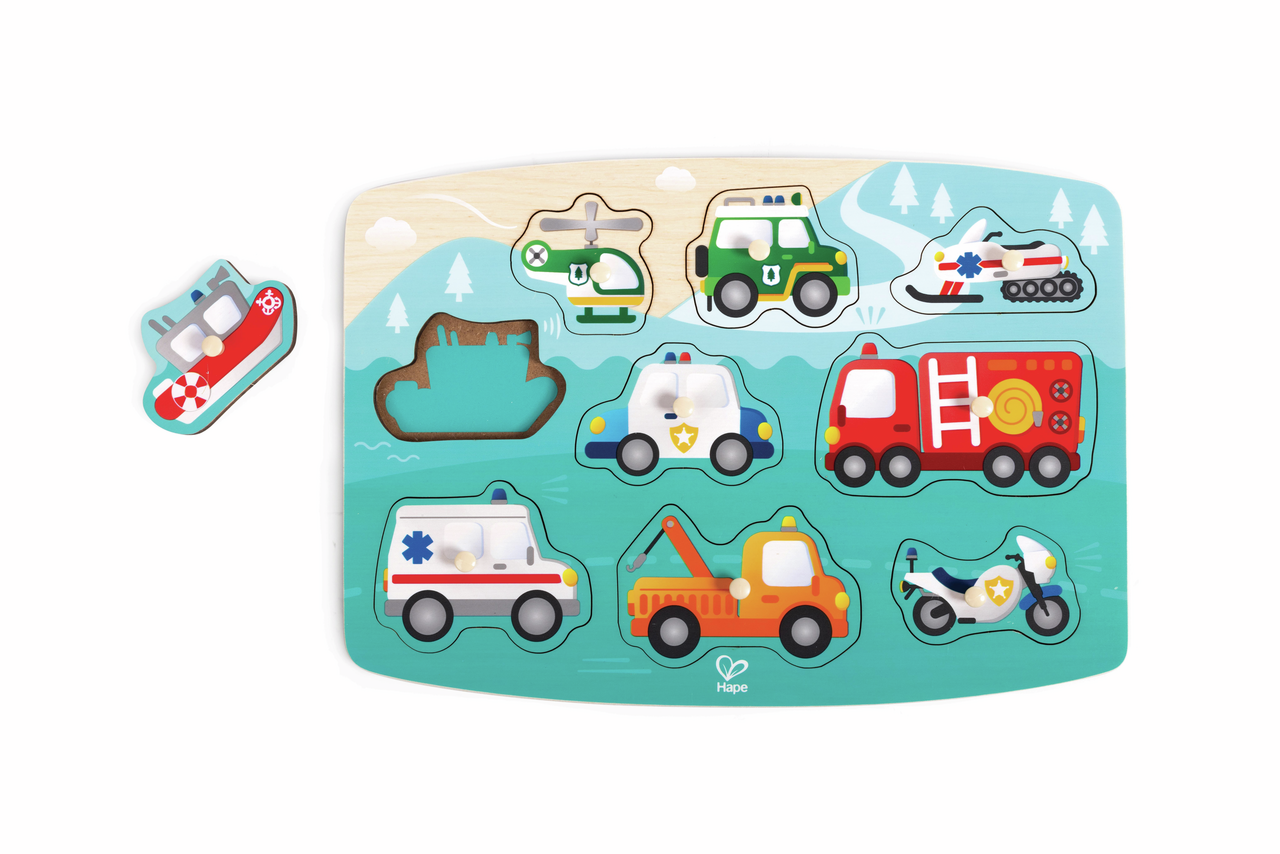 Puzzle Einsatzfahrzeuge 