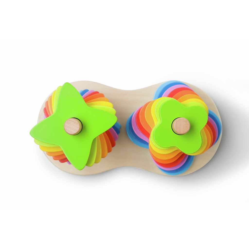 Regenbogen Steckspiel