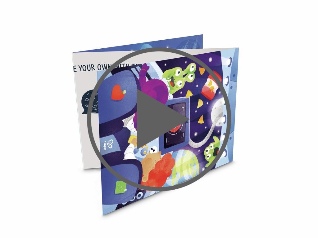 Weltraumabenteuer-Puzzle 