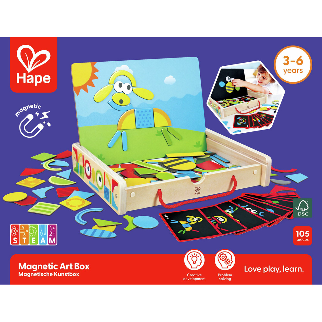 Magnetische Kunstbox