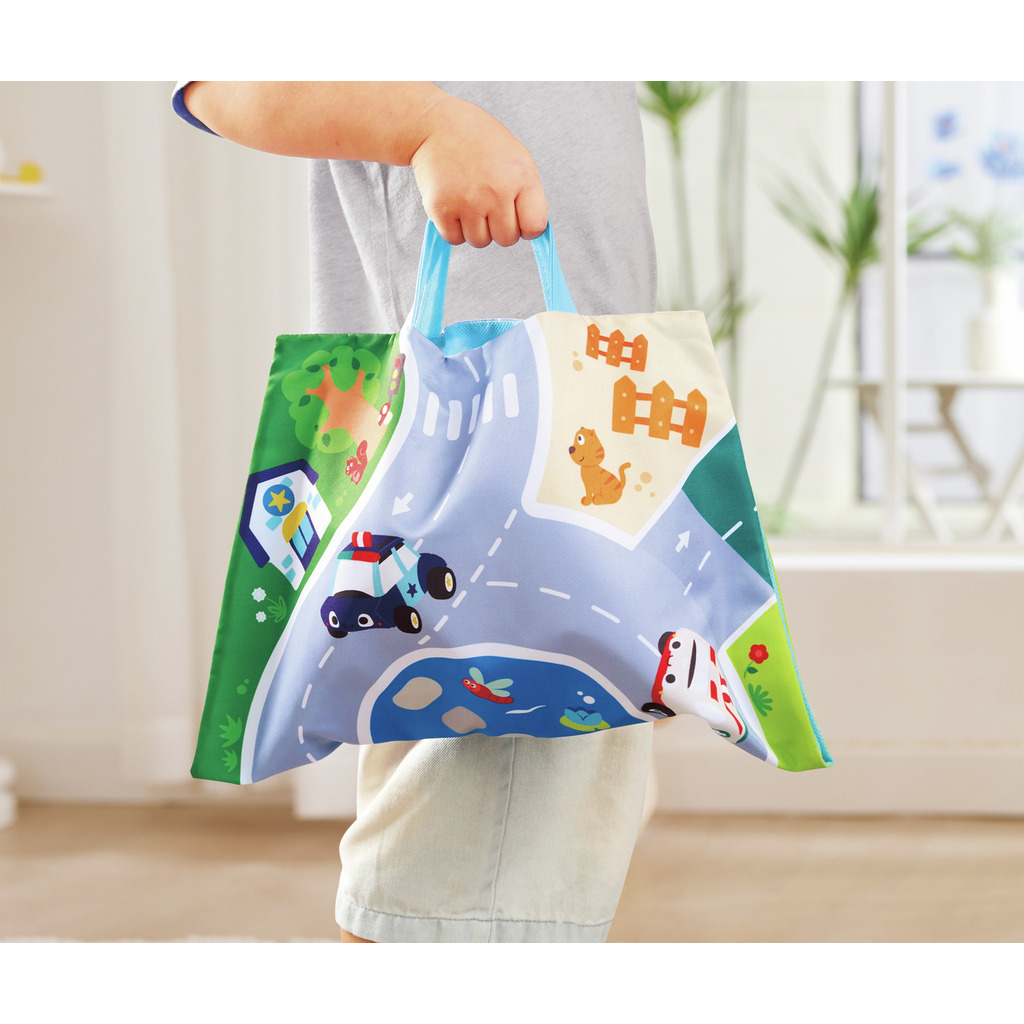 Plüschauto-Set mit Rückziehmotor