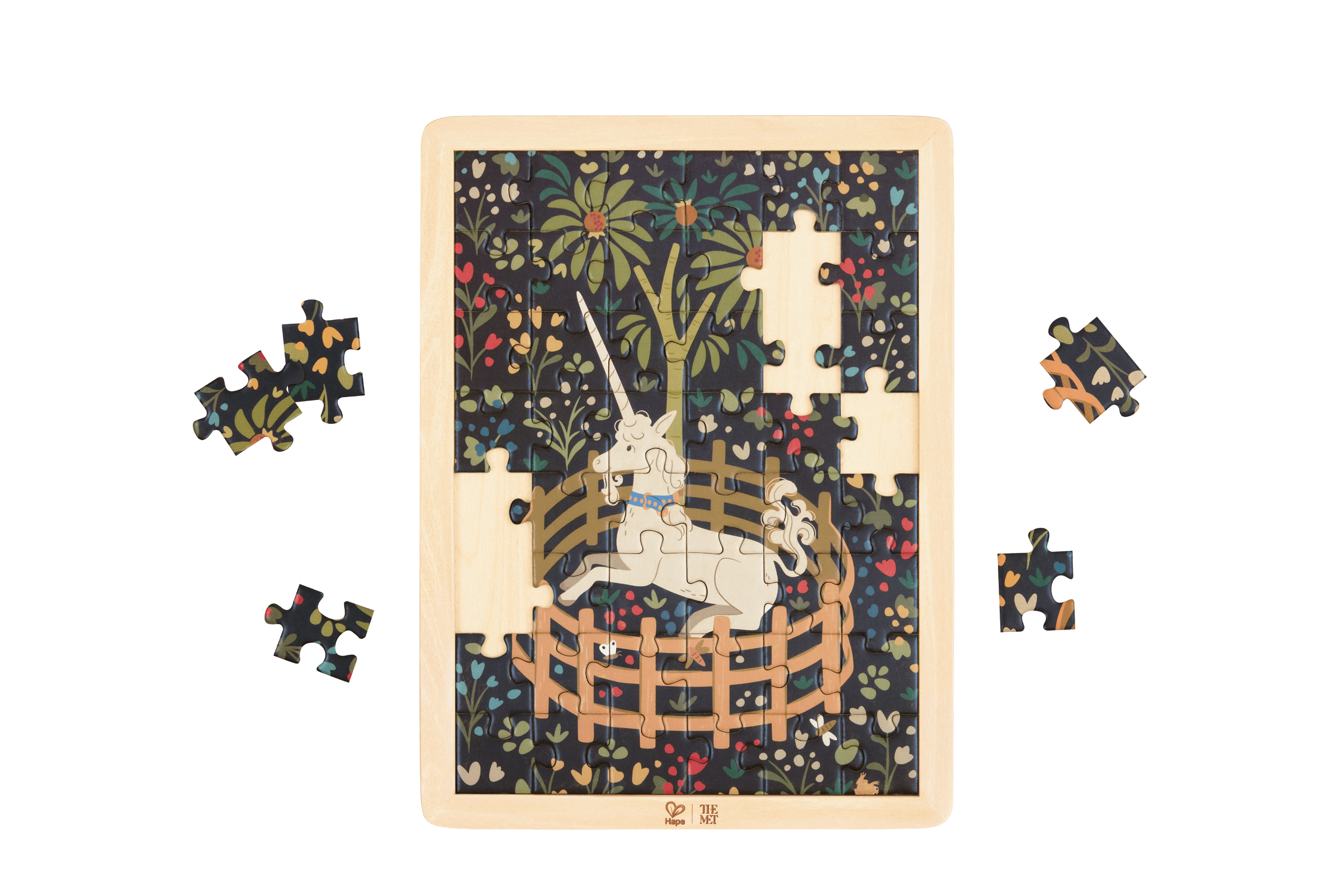 Einhorn im Garten Puzzle