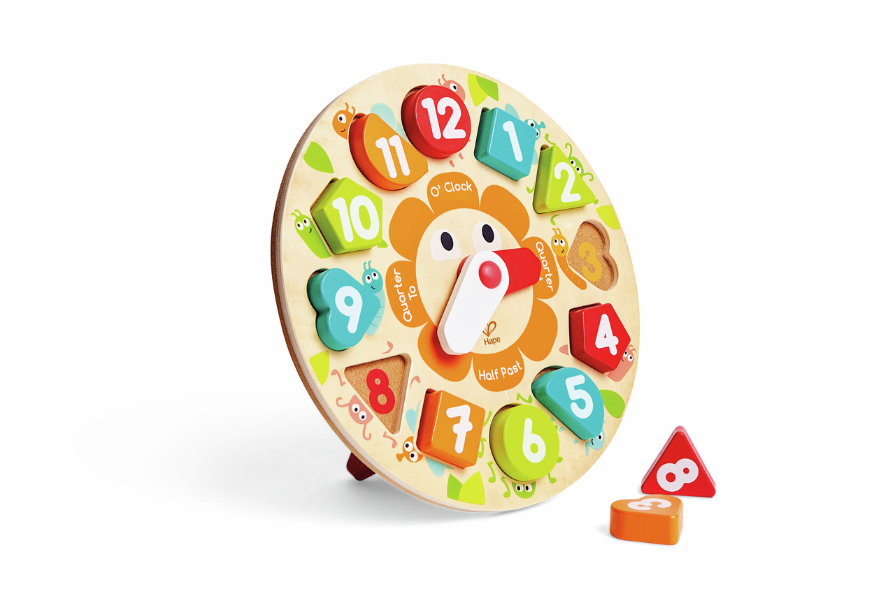 Steckpuzzle Uhr 