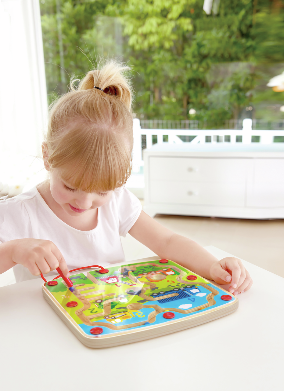 Baufahrzeuge- Labyrinth