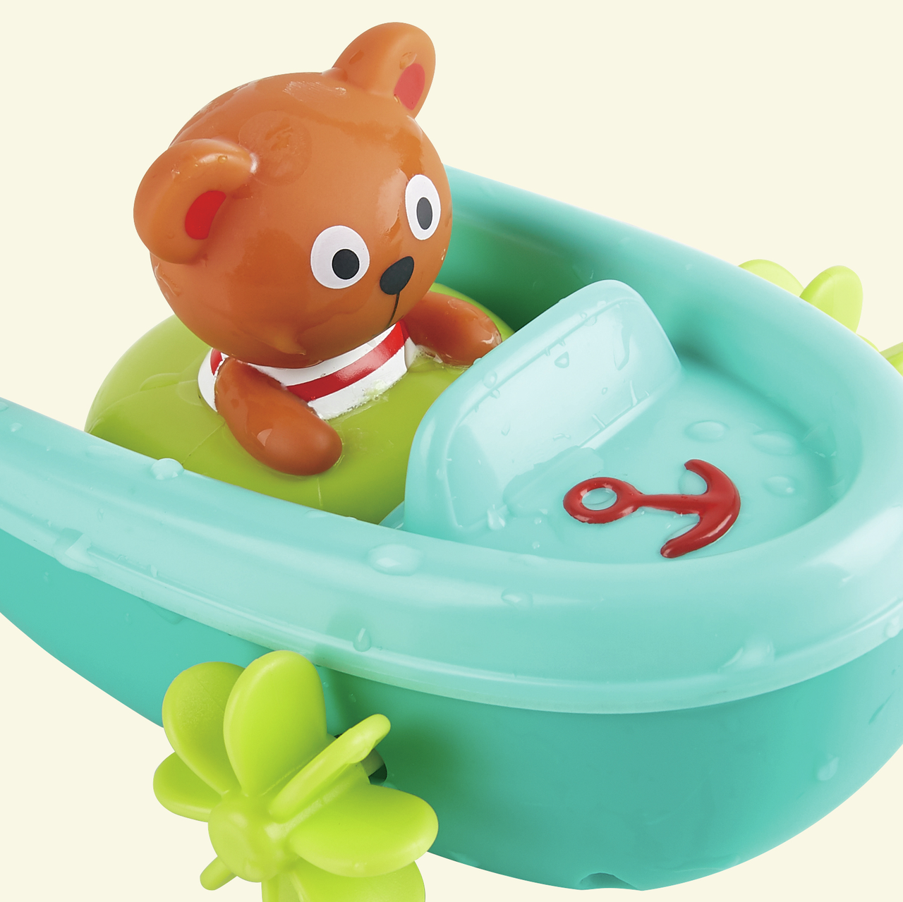 Schlauchboot mit Rückziehmotor