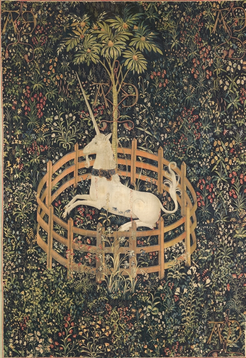 The Unicorn Rests in a Garden