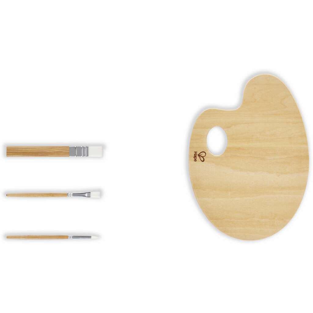 Malpaletten- und Pinsel-Set