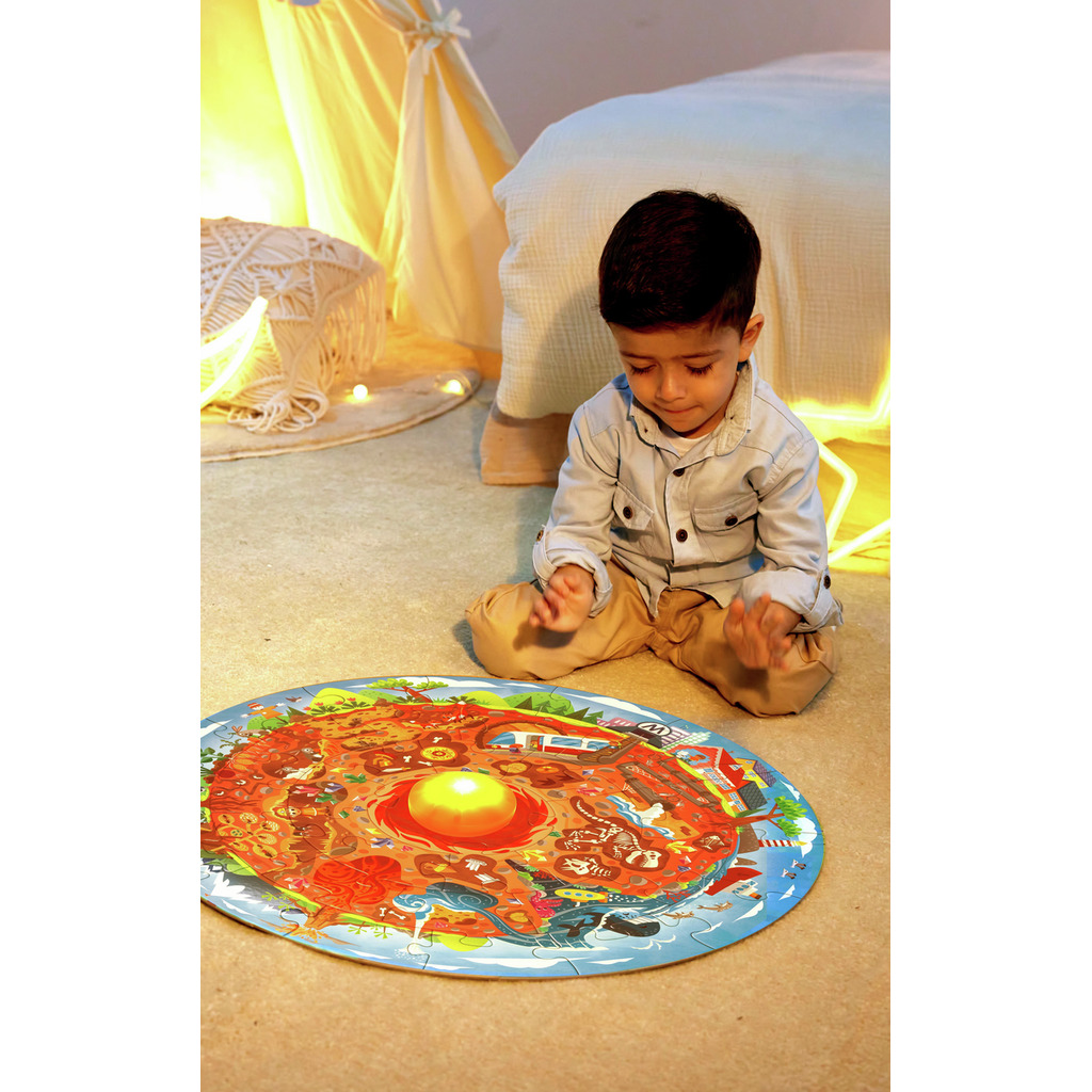 Puzzle „Unter der Erde“