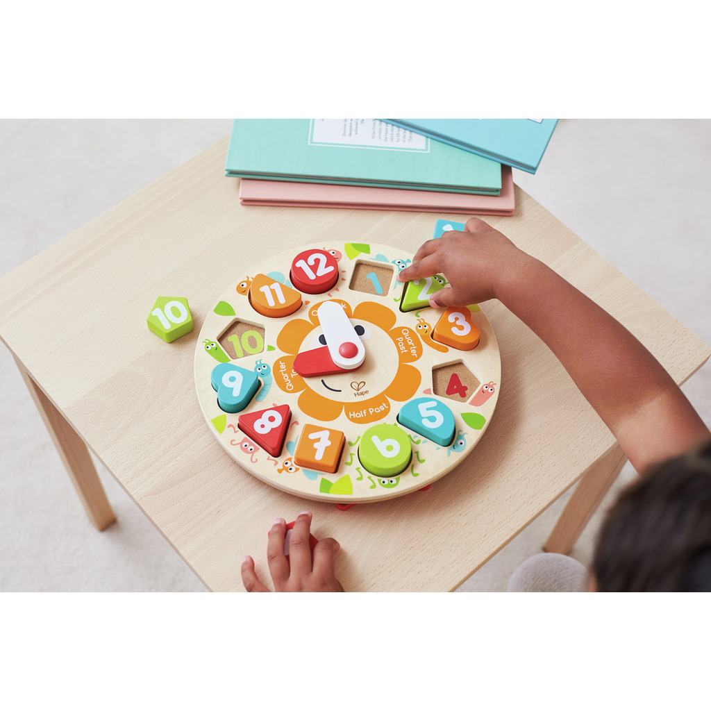 Steckpuzzle Uhr 