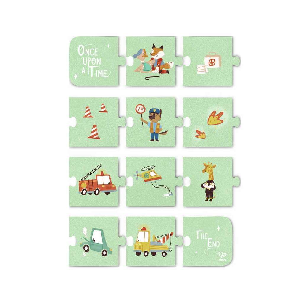 Rettungsfahrzeuge-Puzzle