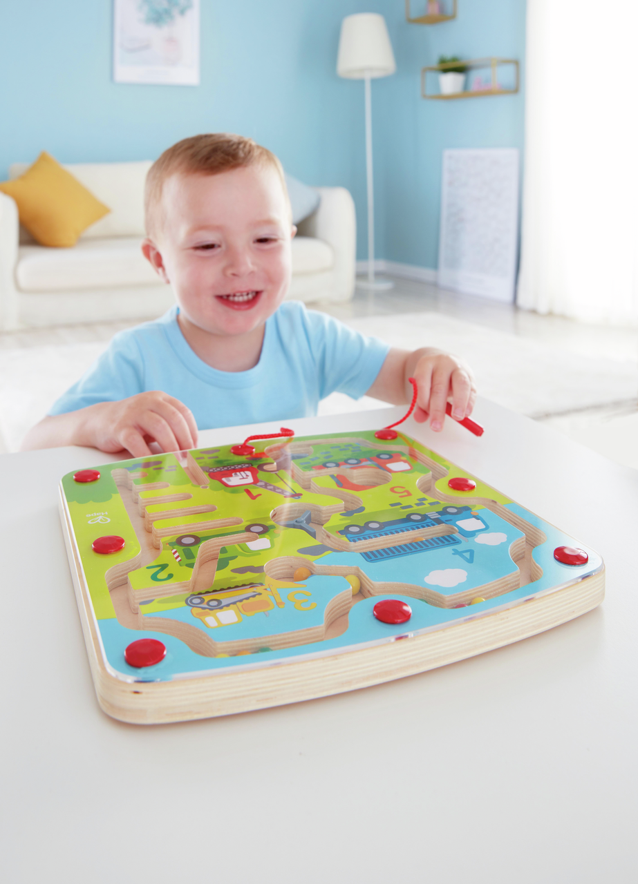 Baufahrzeuge- Labyrinth