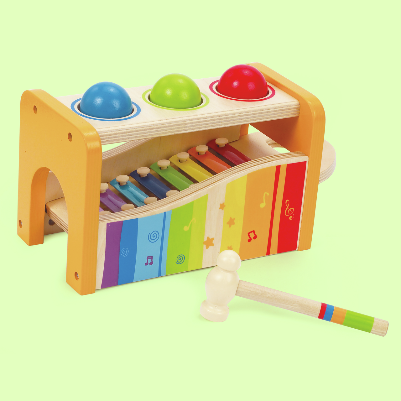 Xylophon und Hammerspiel