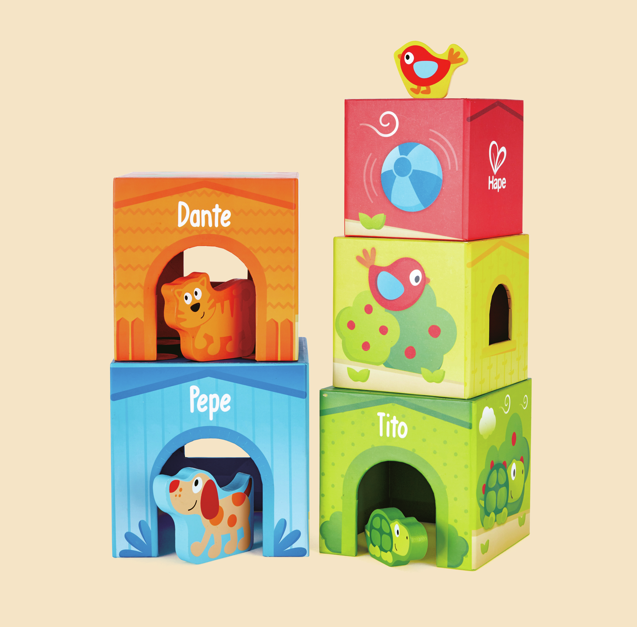 Pepe & Friends Stapelturm