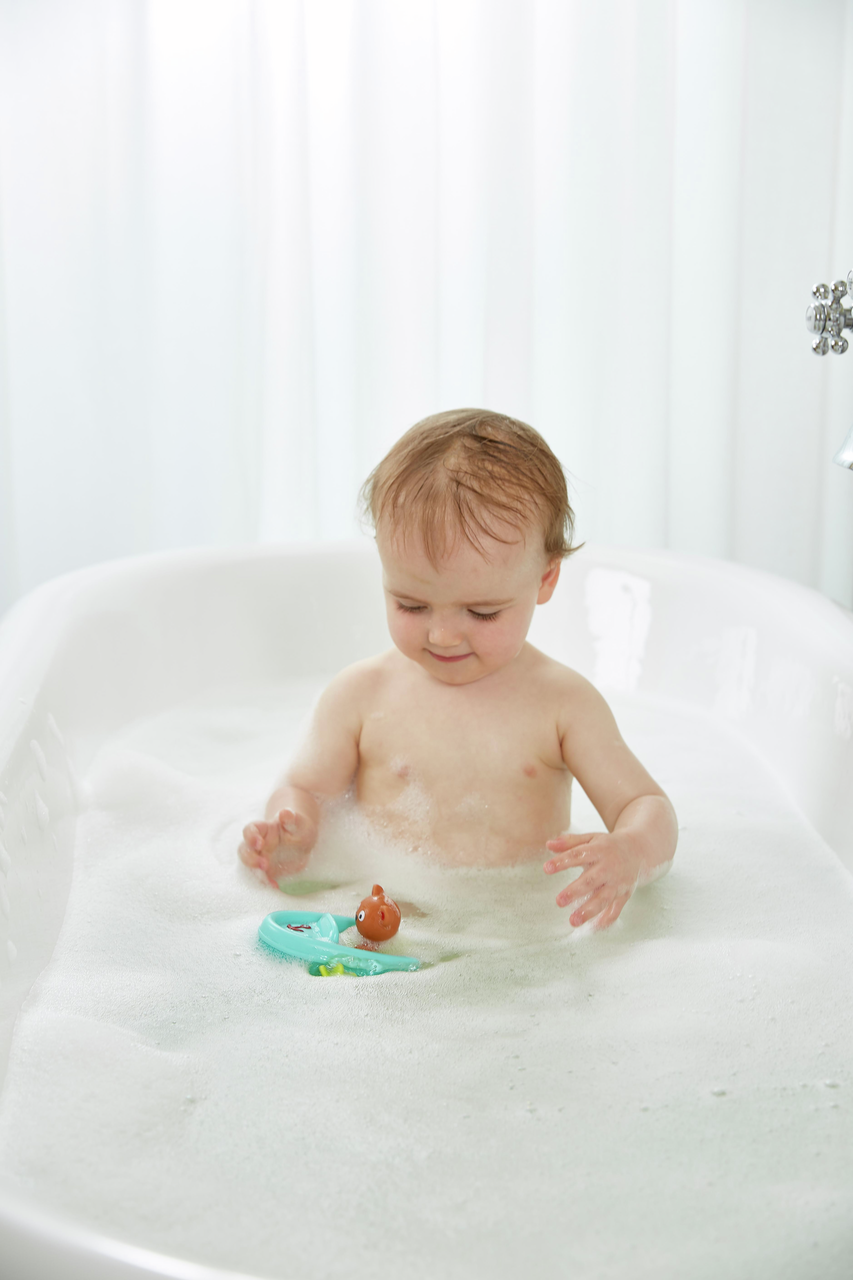 Schlauchboot mit Rückziehmotor