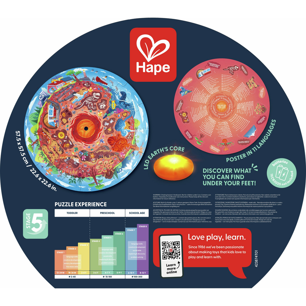 Puzzle „Unter der Erde“