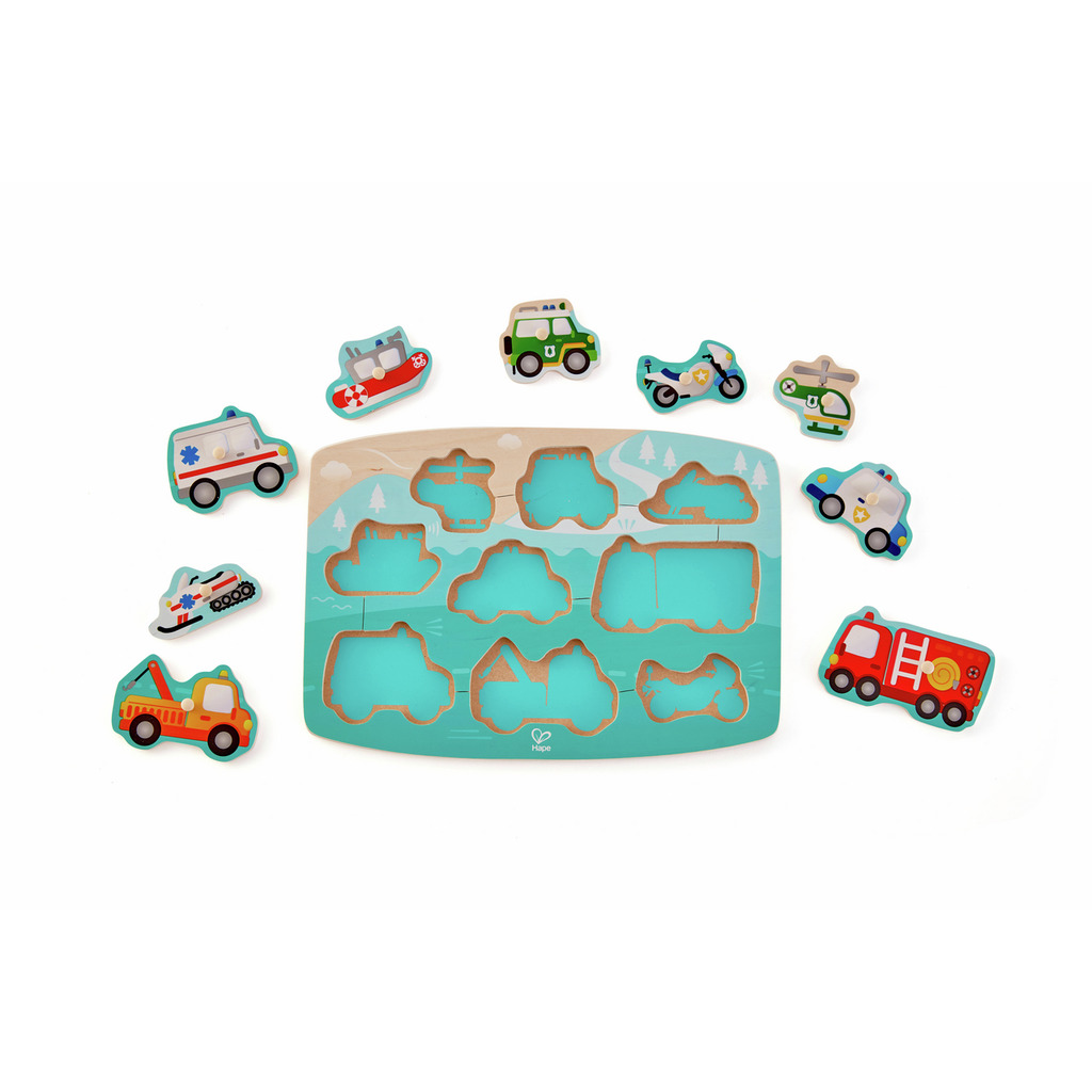 Puzzle Einsatzfahrzeuge 