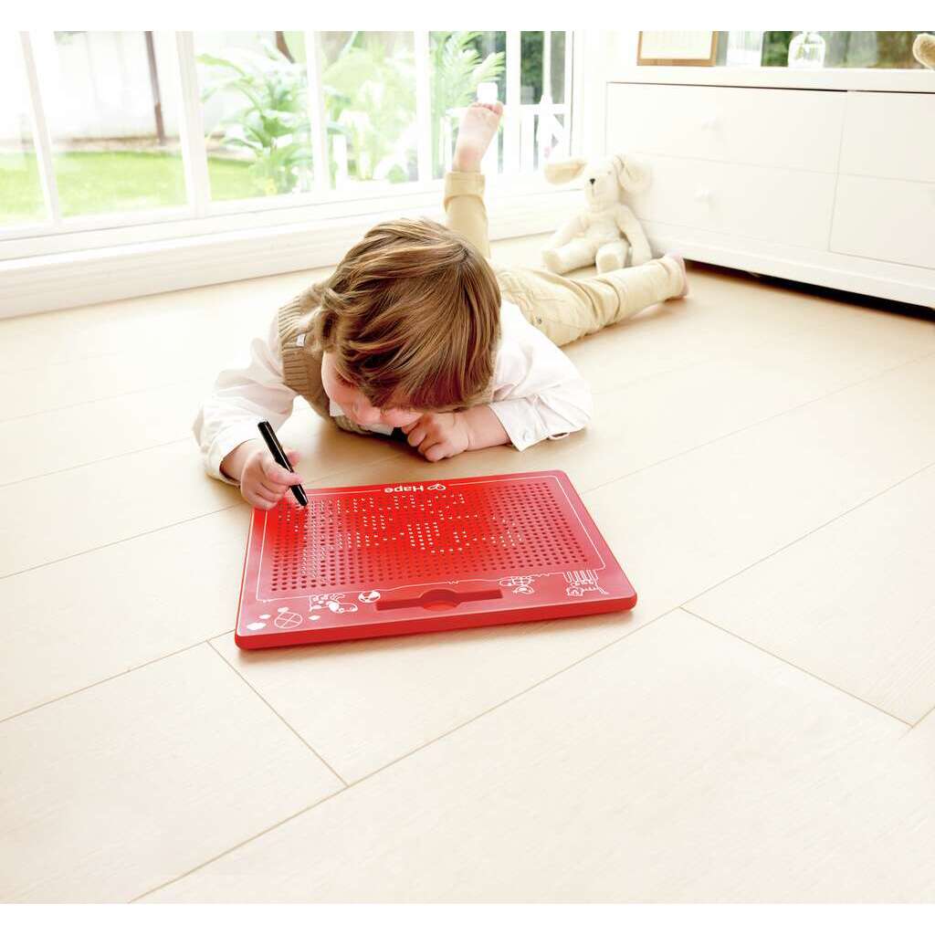 Magnetische Zeichentafel, rot, groß