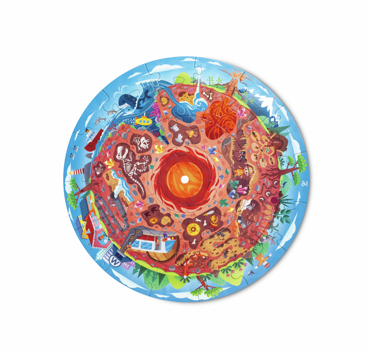 Puzzle „Unter der Erde“