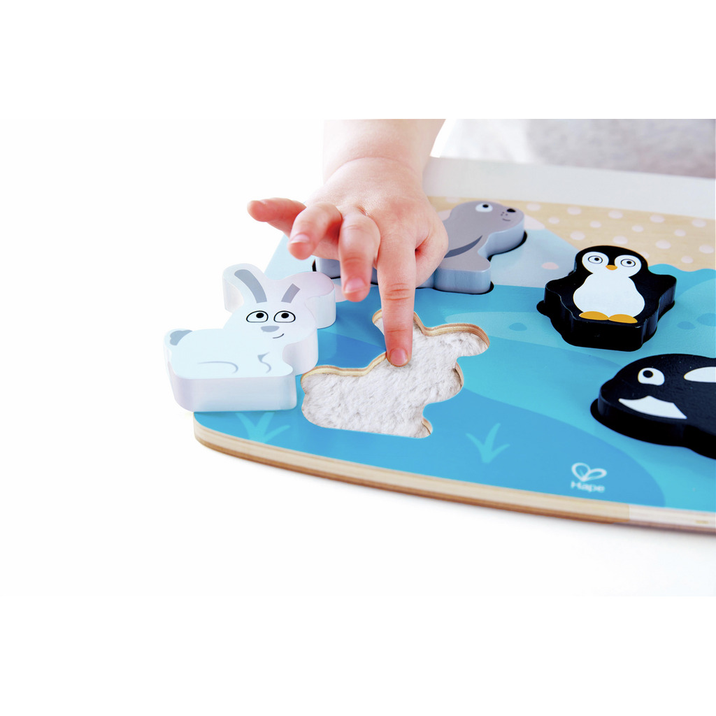 Fühlpuzzle Polartiere 