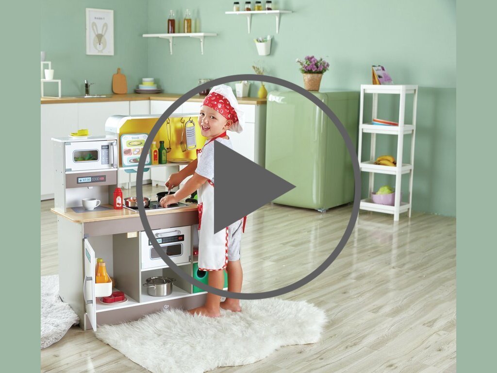 Deluxe Spielküche mit Mikrowelle