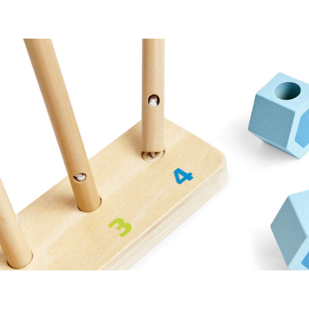 Zähl- und Steckspiel