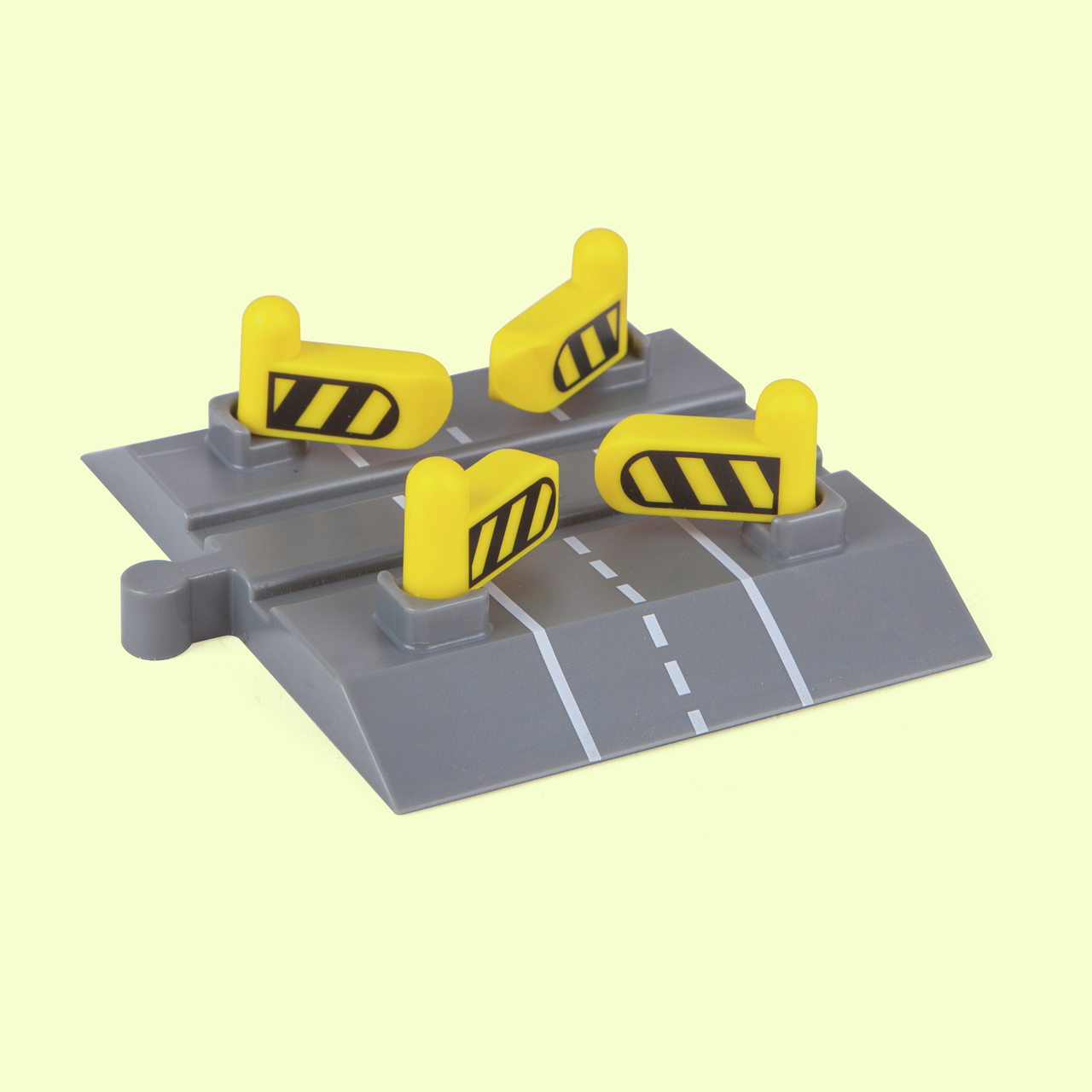 Bahnübergang mit automatischer Schranke