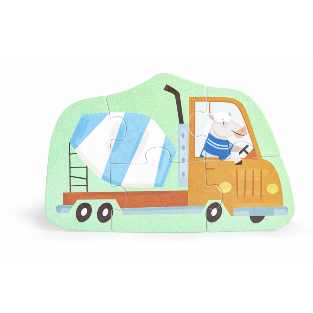 Wunderbares Fahrzeug-Puzzle