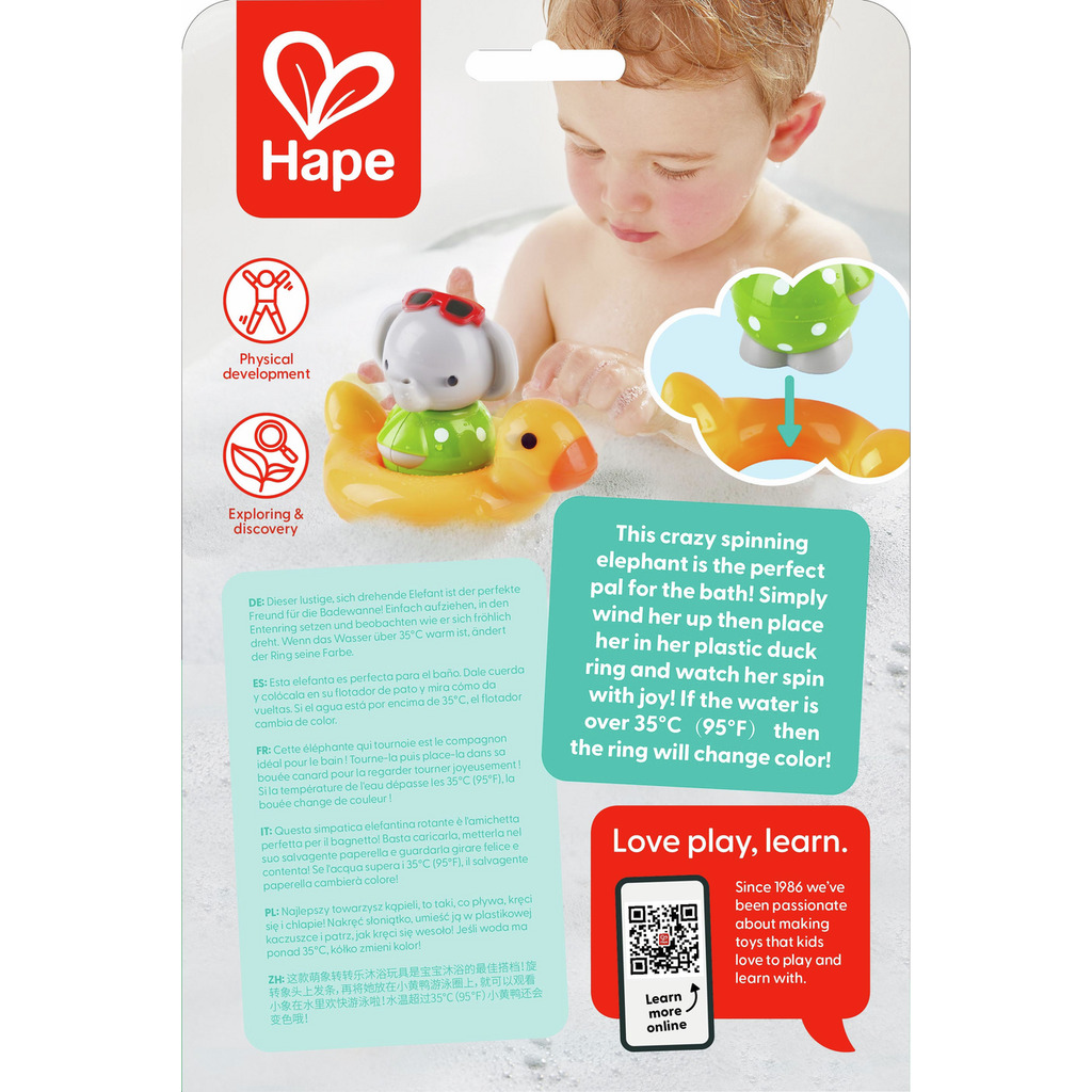 Drehbarer Plansch-Elefant