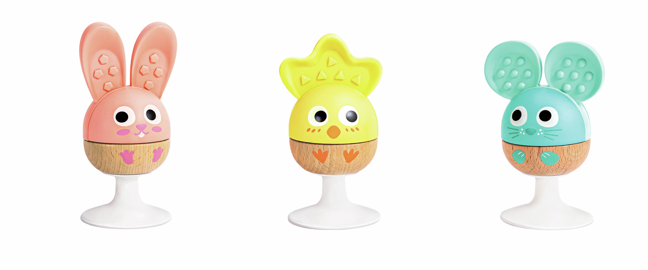 Rassel und Beißring-Set