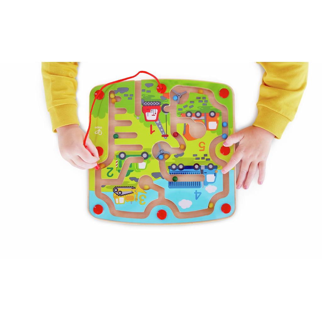 Baufahrzeuge- Labyrinth