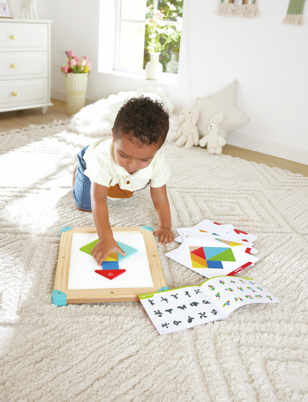 Labyrinth- & Tangram-Tafel „Weltraum”