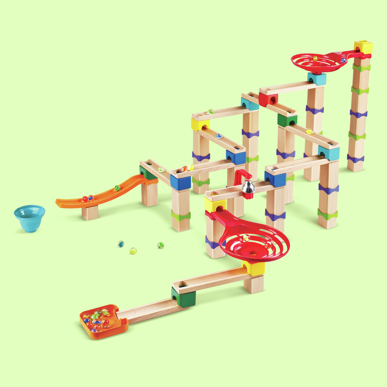 Kunterbunte Murmelbahn