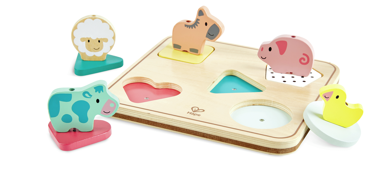 Tiergeräuschepuzzle Tom