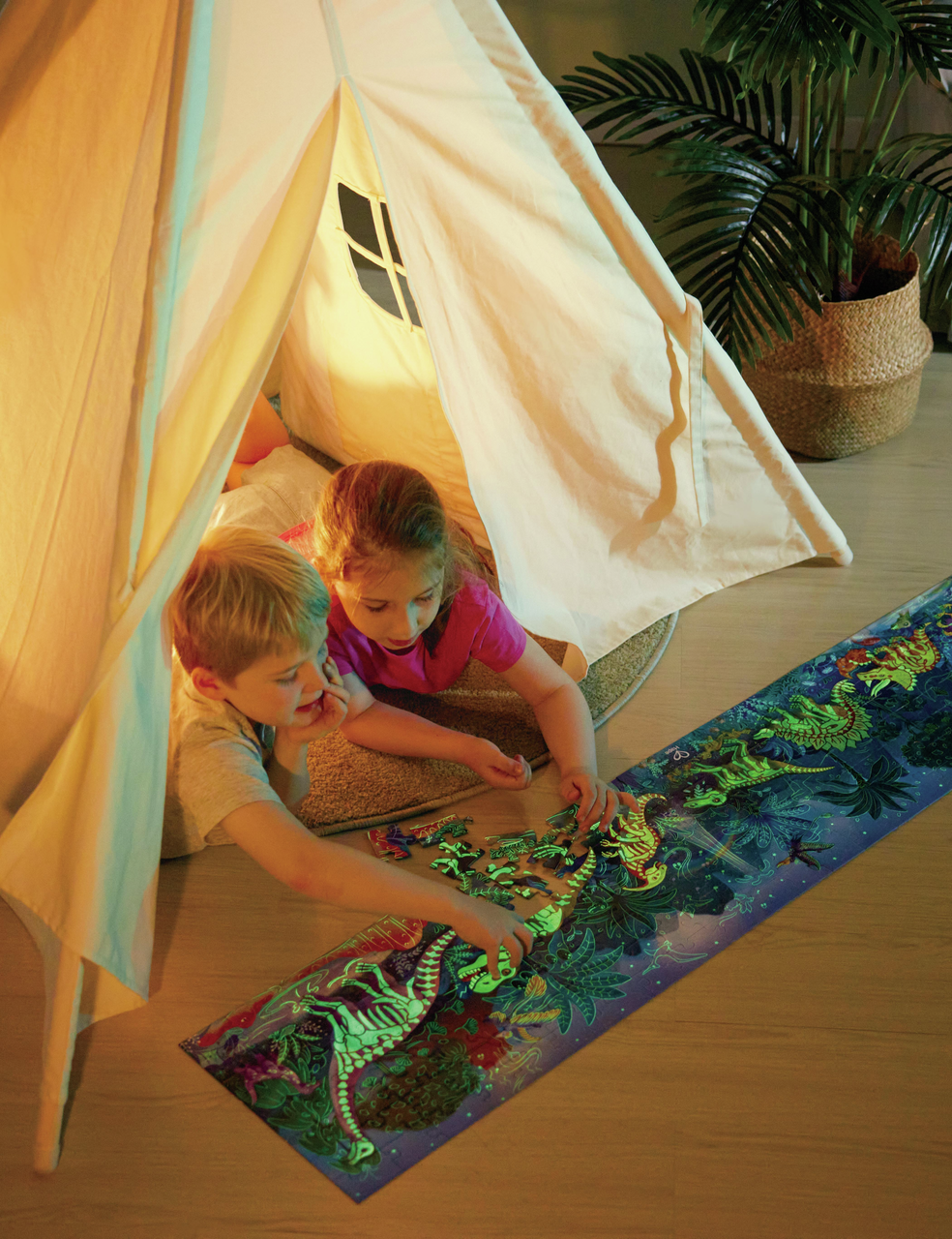 Puzzle "Dinosaurier"